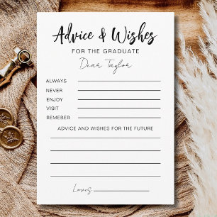 Cartão De Festividades Aviso de Graduação e Sinalização de Partido de For