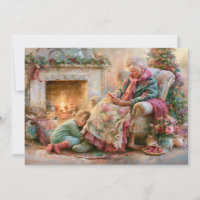 Avó Neto Lareira Natal 