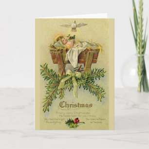 Cartão De Festividades Baby Jesus