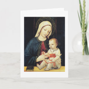 Cartão De Festividades Baby Jesus