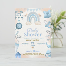 Cartão De Festividades Baby Shower Invitation