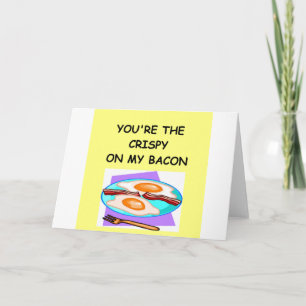 Cartão De Festividades BACON lover