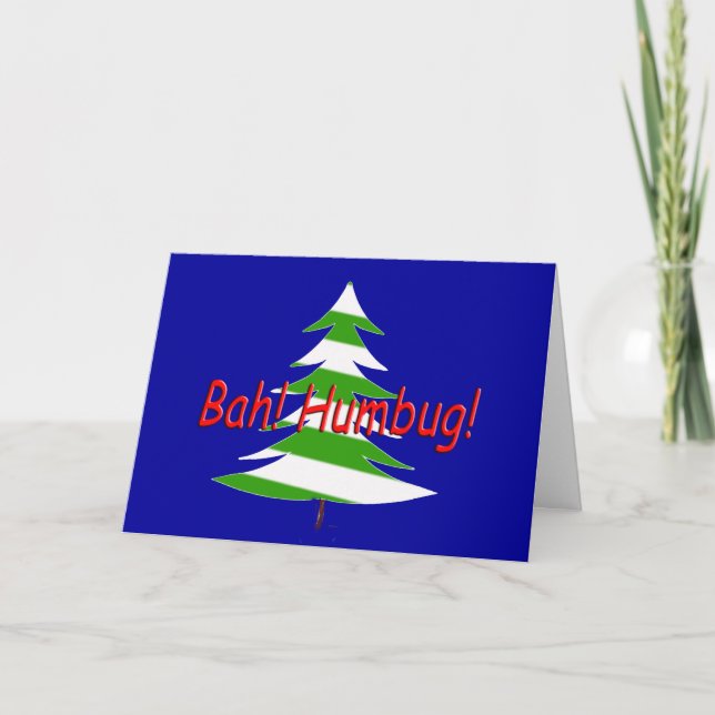 Cartão De Festividades Bah! Farsa! (Frente)