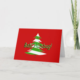 Cartão De Festividades Bah! Humbug!