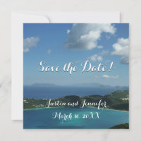 Baía de Magens, St. Thomas Casamento Salve a Data