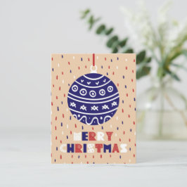 Cartão De Festividades Baile de Natal