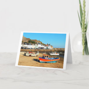 Cartão De Festividades Baixa maré em Gorey