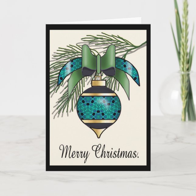 Cartão De Festividades Balas de Natal - 02 (Frente)