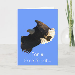 Cartão De Festividades Bald Eagle Free Spirit Flight Collection Cards