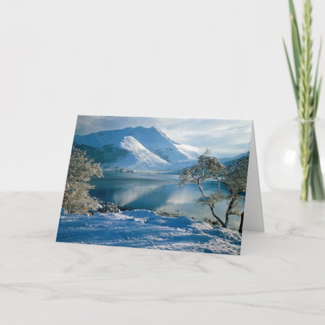 Cartão De Festividades Ballachulish Western Highlands na Escócia (Frente)