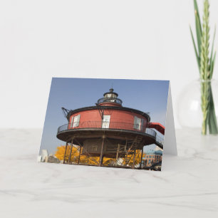 Cartão De Festividades BALTIMORE, MARYLAND. USA. Seven-Foot Knoll