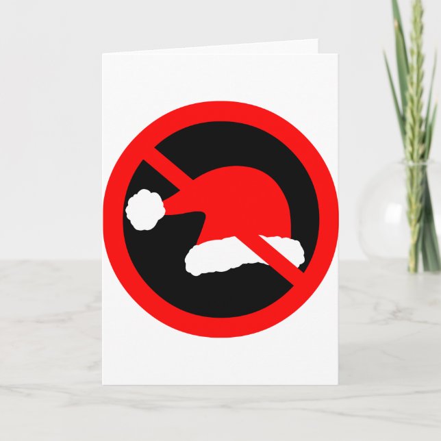 Cartão De Festividades Ban Xmas (Frente)