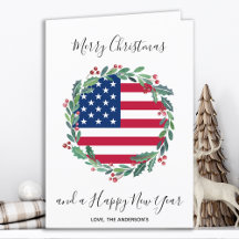 Bandeira Americana da Terra de Natal Patriótica do