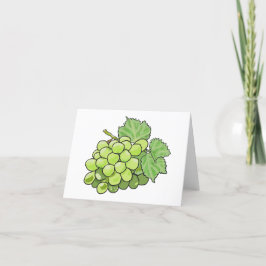 Cartão De Festividades Bando de Uvas