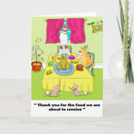 Cartão De Festividades banquete xmas