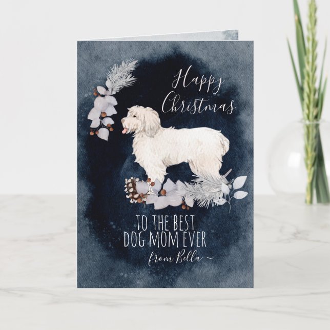 Cartão De Festividades Barbado da Terceira Personalizada (Frente)