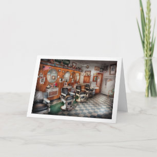 Cartão De Festividades Barber - Frenchtown Barbers