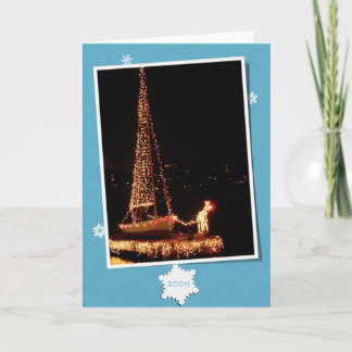 Cartão De Festividades Barco Rudolph-2009 da comunidade