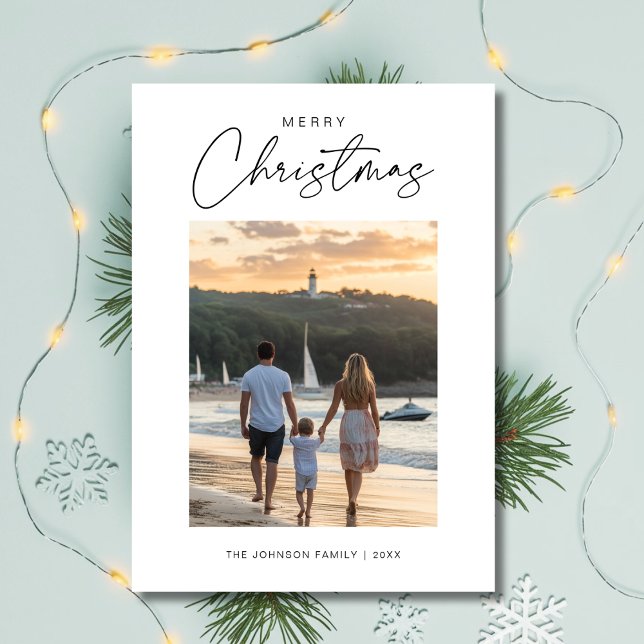 Cartão De Festividades Bateria Náutica Única da Família Natal (Criador carregado)