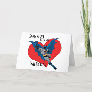 Cartão De Festividades Batman Valentine   Balançando Junto Comigo