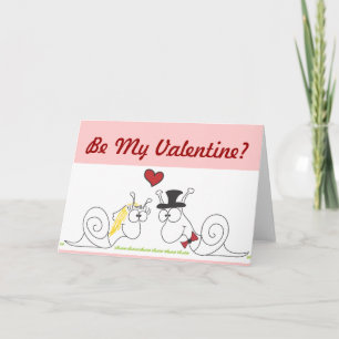 Cartão De Festividades Be My Valentine?