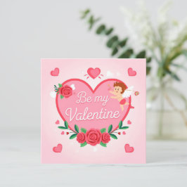 Cartão De Festividades Be my valentine