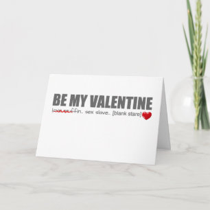 Cartão De Festividades Be My Valentine Love Muffin Card