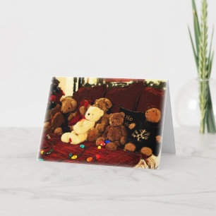 Cartão De Festividades Beary, Feliz Natal!