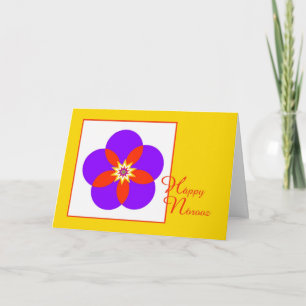 Cartão De Festividades Beautiful Happy Norooz Greeting Card