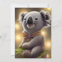 Bebê Adorável Sorrindo Urso Koala