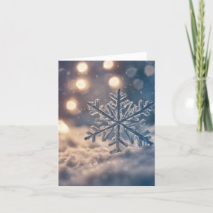 Cartão De Festividades Bebê congelado