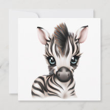 Bebê Zebra Adorável