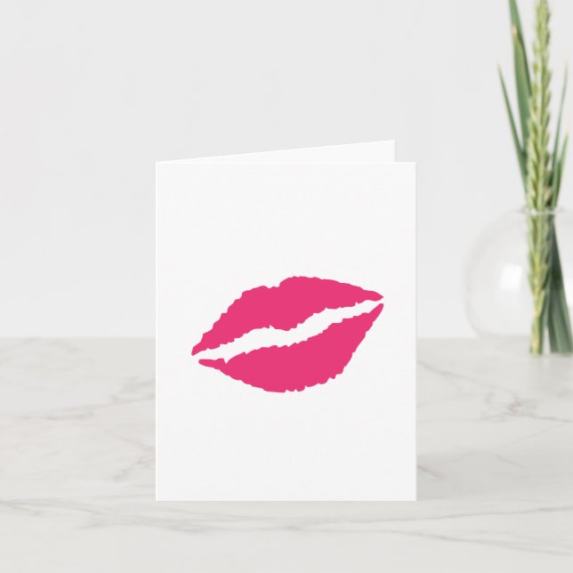 Cartão De Festividades Beija! (Frente)