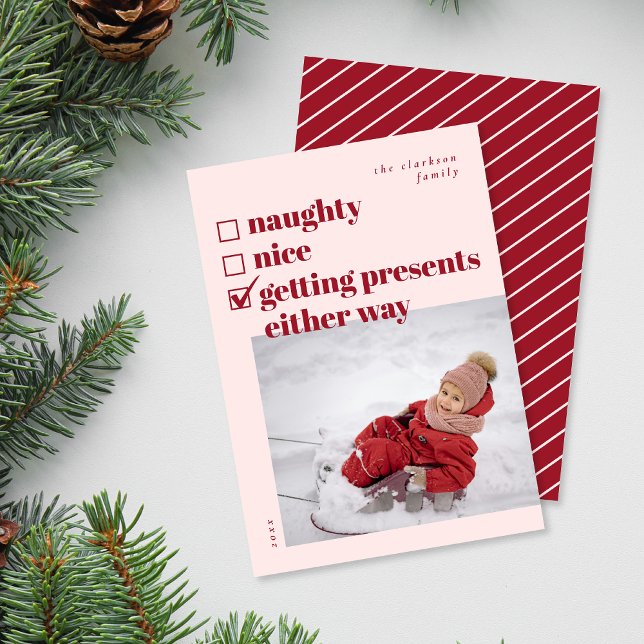 Cartão De Festividades Bela, Bela, Recebendo Presentes De Qualquer Forma (Criador carregado)