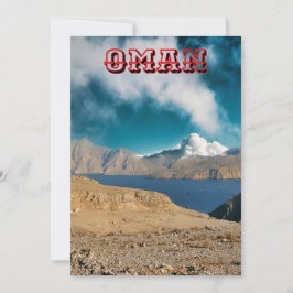 Cartão De Festividades Beleza impressionante de Omã