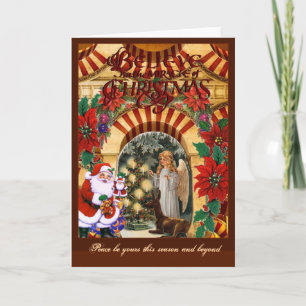 Cartão De Festividades Believe