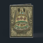 Cartão De Festividades Bell preciosa<br><div class="desc">Cartão belamente detalhado de Bell que caracteriza o anel do poema para fora,  Bels selvagens pelo senhor Tennyson de Alfred. Um fósforo bonito ao design e um cartão perfeito do feriado para fãs da poesia clássica. Nós temos mesmo um selo de harmonização!</div>