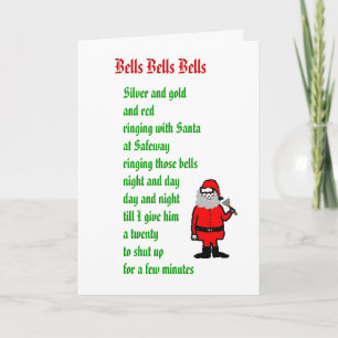 Cartão De Festividades Bells Bells