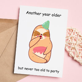 Cartão De Festividades Belo Aniversário da Largura