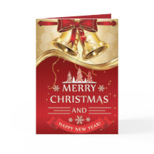 Belos Ouros de Natal com Arco Vermelho