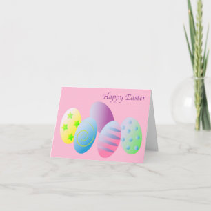 Cartão De Festividades Bênção personalizável de Dentro de ovos de felz pa