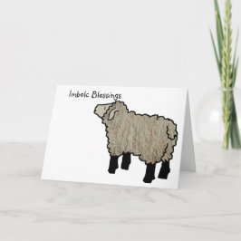 Cartão De Festividades Bênçãos de Imbolc