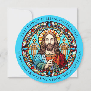 Cartão De Festividades Bênçãos Religiosas Cristãs Elegantes
