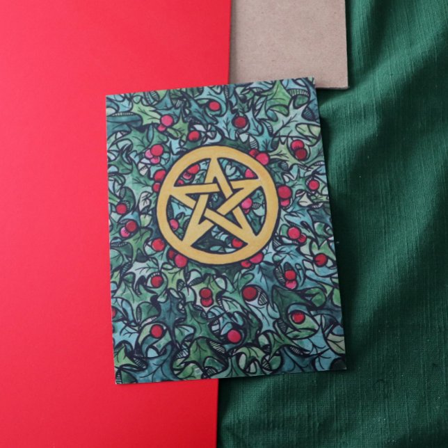 Cartão De Festividades Bendê Yule (Criador carregado)