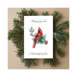 Cartão De Festividades Bereaved Parent Thinking of You Christmas Card