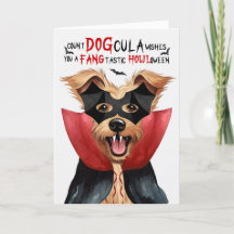 Berger Picard Dog Funny Count DOGula Halloween