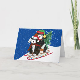 Cartão De Festividades Berndoodles Personalizados Desortados de Horda de 