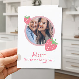 Cartão De Festividades Berry Best Mãe Dia de as mães