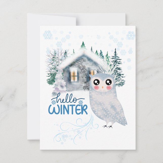 Cartão De Festividades besta de férias (Frente)