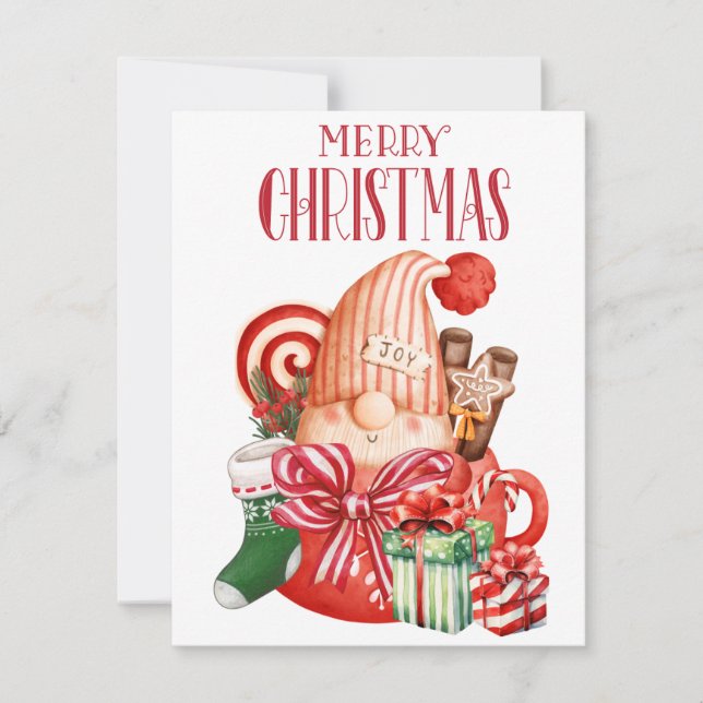 Cartão De Festividades besta de férias (Frente)